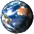 Animated globe