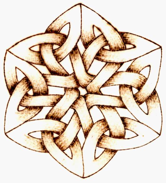 Celtic Pyrography